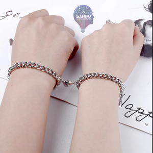 PULSERA MAGNETICA PARA PAREJA CONECTA CON TU AMOR DE UNA MANERA ÚNICA